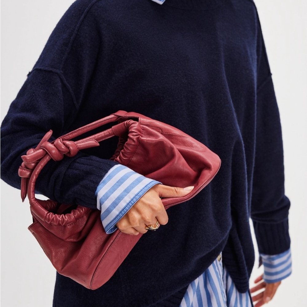 Free People Head Over Heels Crossbody in Wine